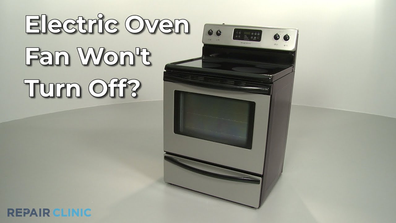 Bosch Oven Fan Not Turning off