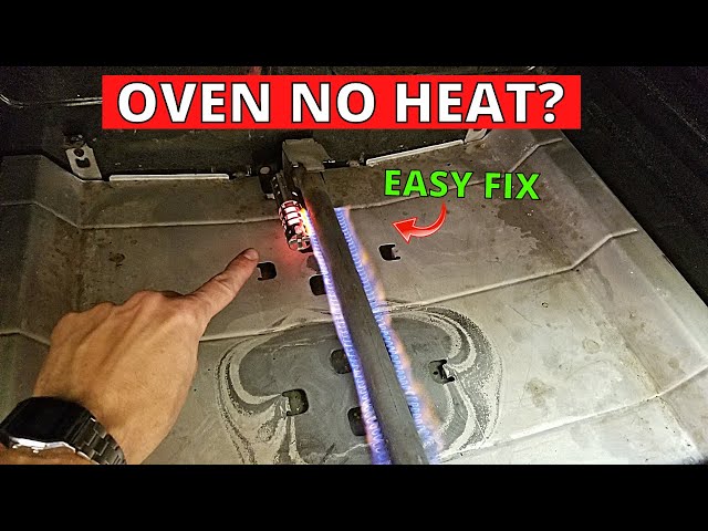 Gas Oven Not Heating Up But Burners Work