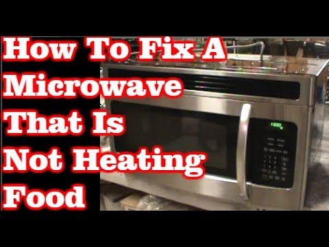 Kenmore Microwave Oven Not Heating