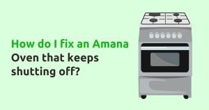 Amana Oven Control Panel Not Working After Power Out
